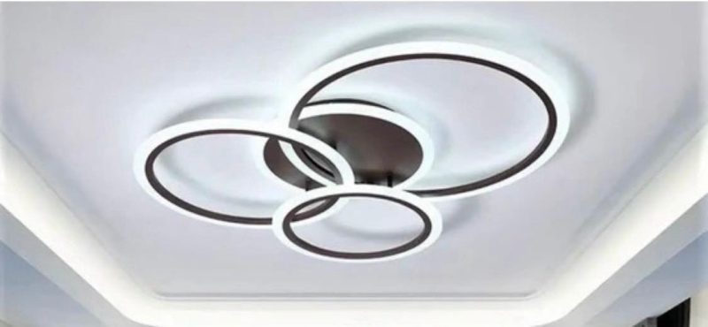 Lustra LED 8888/4 –Elit's Geometrie Elegantă și Control Complet