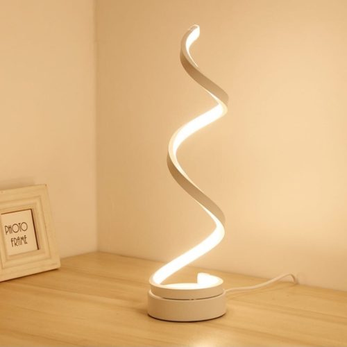 💡 Veioză LED 8611WH –Elit's Design Infinity, Eleganță în Alb