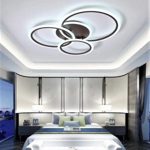 Lustra LED 8888/4 –Elit's Geometrie Elegantă și Control Complet