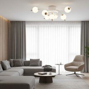 lustraled6_1 Lustra LED 77125/6+1 Elit's– Compactă, Modernă și Luminoasă