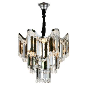 Candelabru Modern Ø450 mm Elit's, 7 Becuri E27, Design Elegant – Model 78012-450 CH