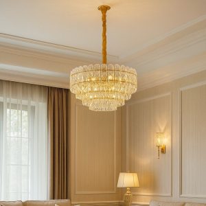 Lustră LED Elegantă O580 H320 mm Elit's, 11xE27, Ø 600 mm – Cod H98046-600