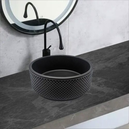 Lavoar Ceramic Premium Rotund 42.5×42.5×16CM Elit's– Model 740
