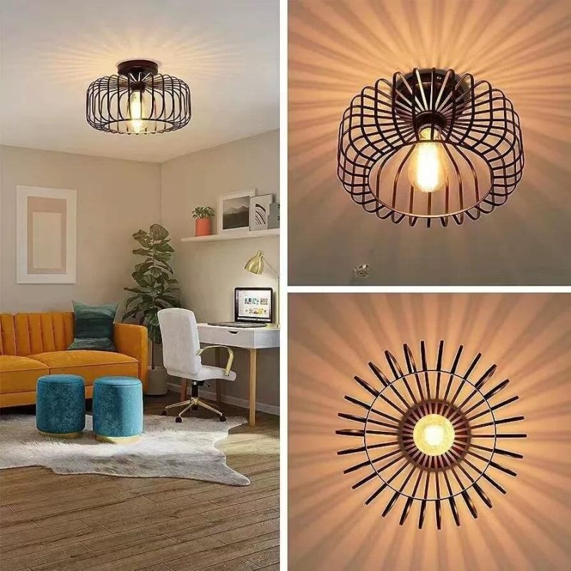 Lustră CD051-1 Elit's, Design Modern, 1 Soclu E27, Diametru 280 mm