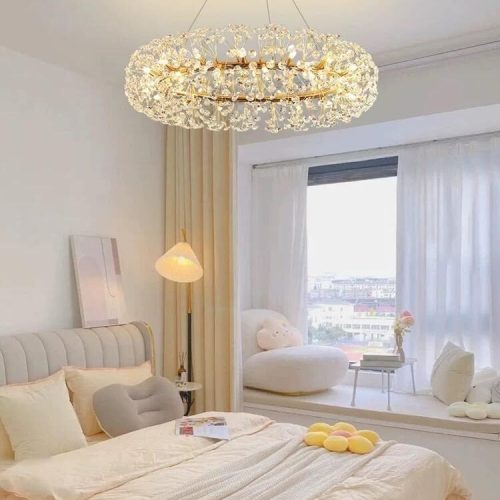 Lustră G23533-500 Elit's, Design Modern, 9 Socluri G9, Diametru 500 mm