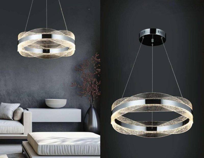 Lustră LED cu telecomandă – Cod CH 152-400 (50×2W) Elit's