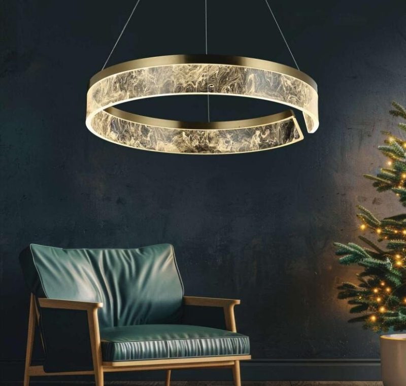 Lustră LED cu telecomandă – Cod CH 154-500 (30×2W) Elit's