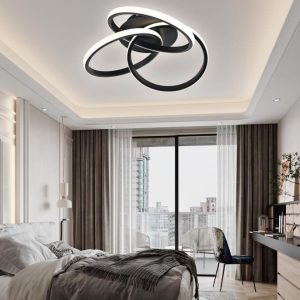 Lustra cu Telecomandă – Cod G3817-3 BK Elit's