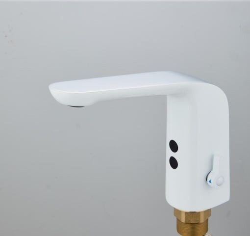 Baterie Lavoar Cu Senzor/Fotocelula Elit's , 6v/220v, TouchFlow Alb