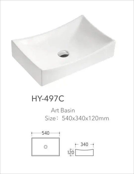 Lavoar Aplicat Modern Line 54×34CM Elit's– HY-497C