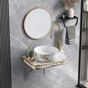 Lavoar Ceramic Premium 021 Pandora Elit's – 65.5×37×8 cm, Design Modern & Finisaj Lucios