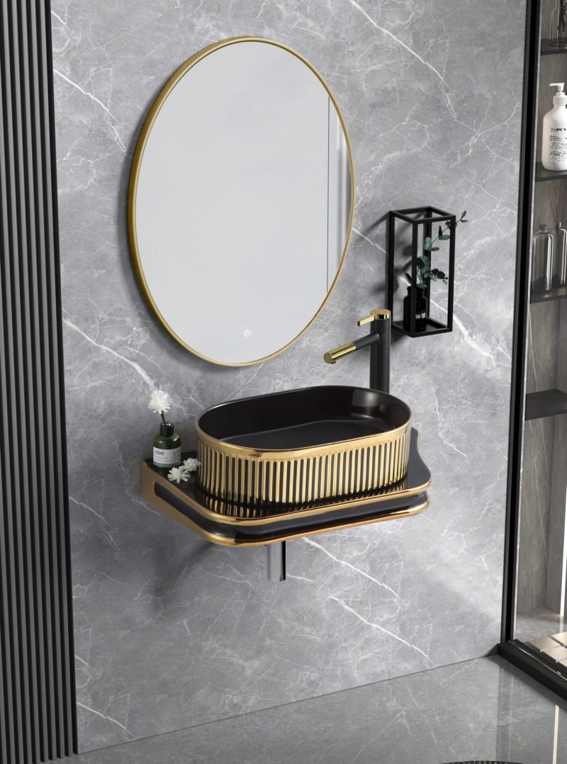 044金间黑-scaled Lavoar Ceramic Premium 044 Elit's– 65.5×37×8 cm, Design Modern & Finisaj Lucios