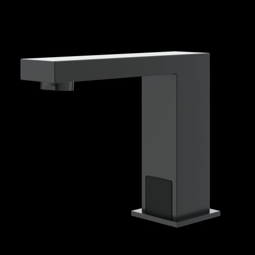 Baterie Lavoar cu Senzor 1022 Elit's– Negru Mat, Igienă Maximală și Design Modern