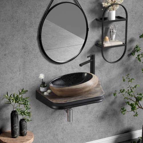 Lavoar Ceramic Premium 65.5×37×8 cm Elit's– Design Modern, Finisaj Superior – Model 8144