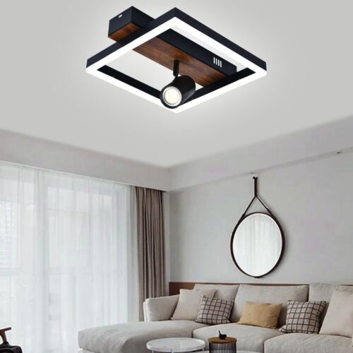 Lustră LED Model G4227 cu Telecomandă – Design Modern, Putere 54W