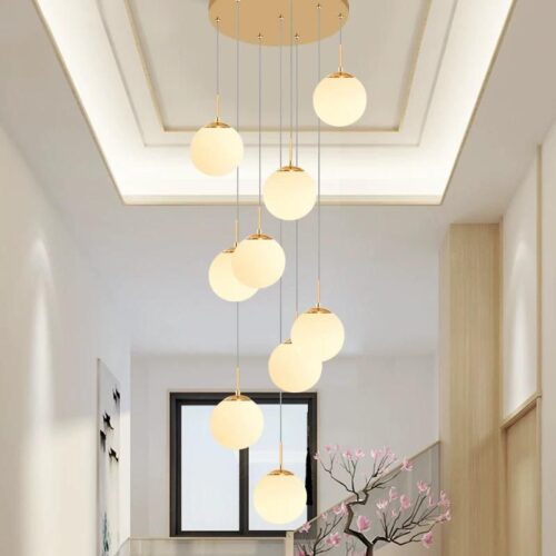 Lustră Model MX 159-9 GD – Design Elegant, 9 x E27