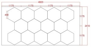 download (12) Panou LED HoneyComb, 14 Hexagoane, Lumină Rece 6500K, 672W