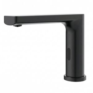Baterie Lavoar cu Senzor 1201G Elit's – Negru Mat, Activare Automată, Design Premium