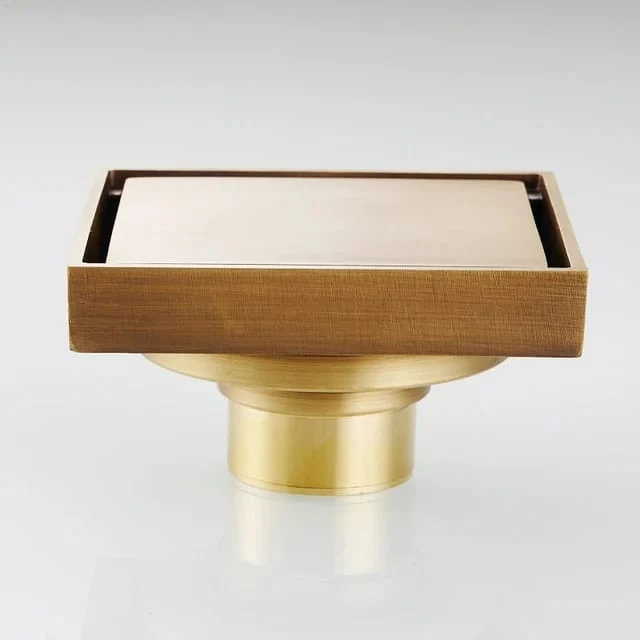 Sifon pardoseala sistem antimiros Es, Alama Elit's 100 mm , Bronz Antichizat