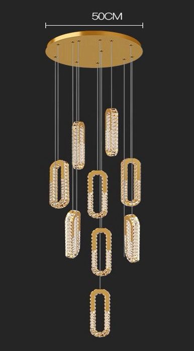 Lustră LED Model LT360/9 – cu Telecomandă, 216W