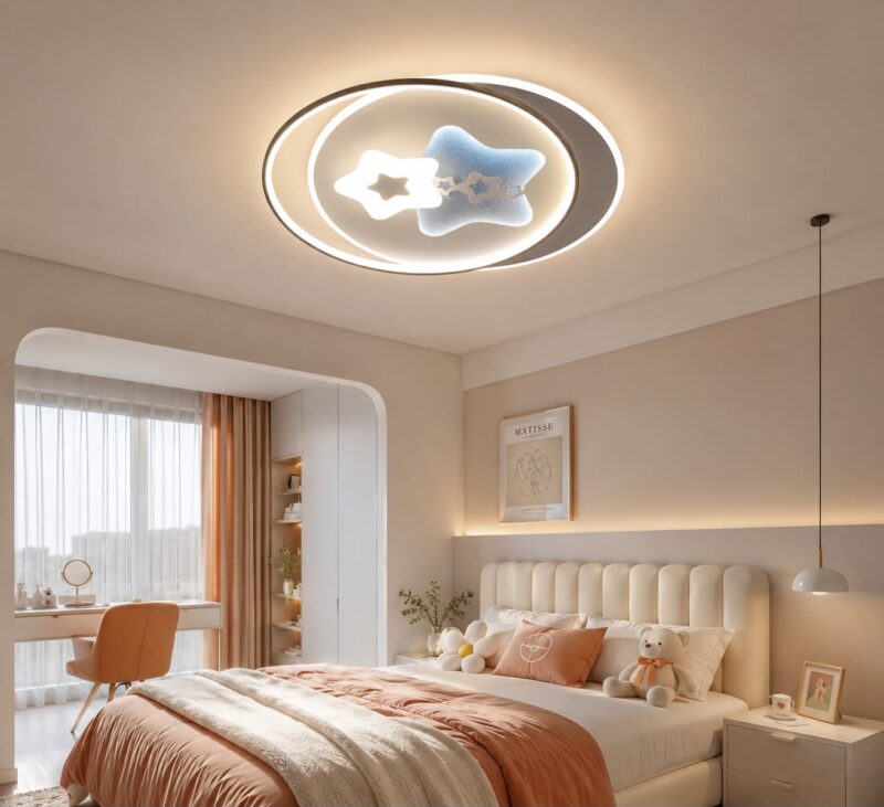 Lustră LED Model 7880-300 – cu Telecomandă, 92W