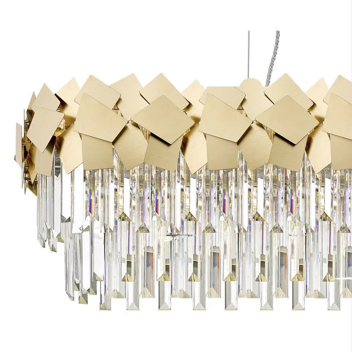 Candelabru Model SE-W9026-800×300 – Cristal, 14 x E14