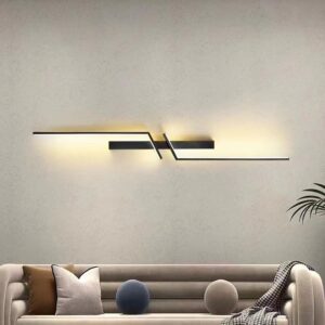 Aplică LED Model 9320-1000 BK – 27W, 3 Funcții, Negru