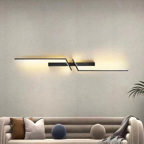 Aplică LED Model 9320-1000 BK – 27W, 3 Funcții, Negru