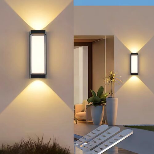 Aplică LED Exterior Model 605L – 20W, Lumină Caldă 3000K