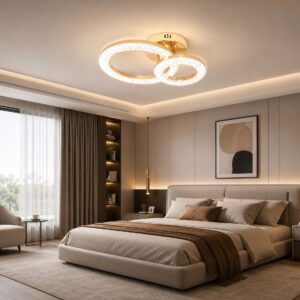 Lustră LED Model G4025-1+1 – cu Telecomandă, 42W