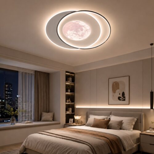 Lustră LED Model 7651-400 – cu Telecomandă, 126W