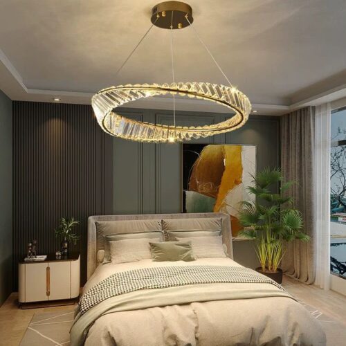 Lustră LED Cu Telecomandă Cristal G3933-400