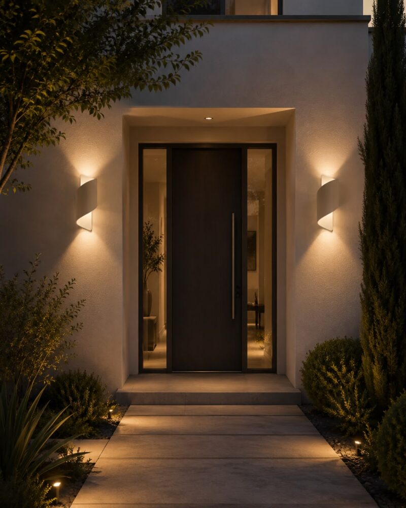 Aplică LED Exterior 10W Alb Cald