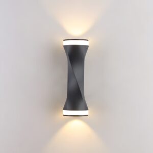 Aplică LED Exterior cu Twist 6W – Cod 5023-BK