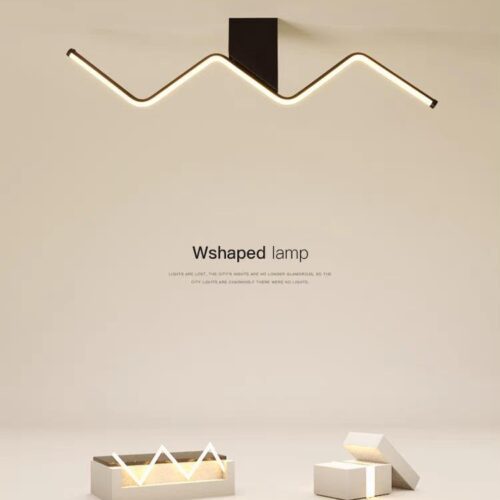 Lustră LED W-Shape cu Telecomandă G4050