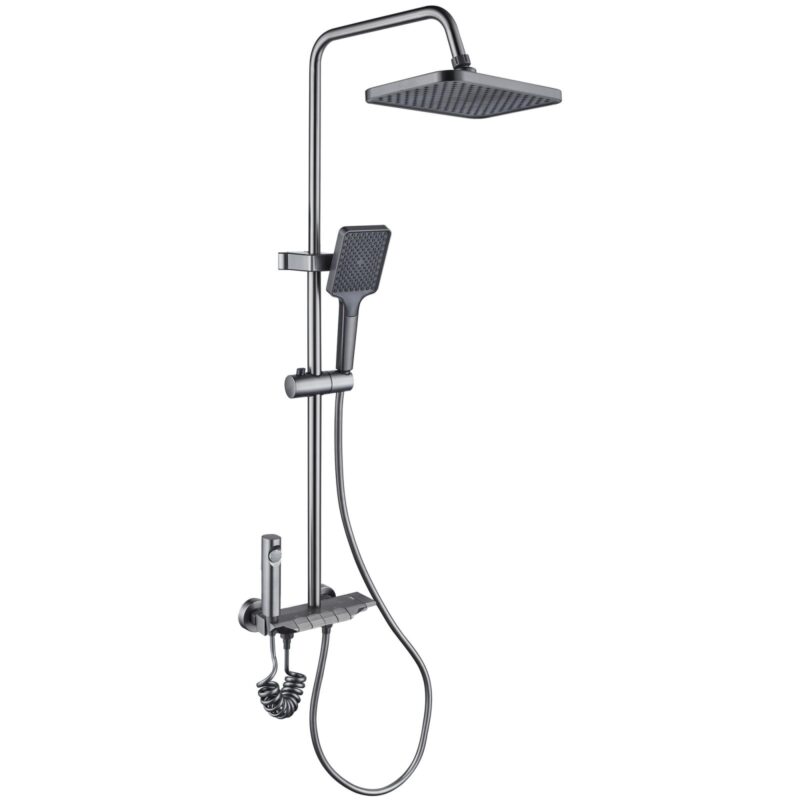Coloană Duș 4 Funcții, Gri/Negru – XH8111