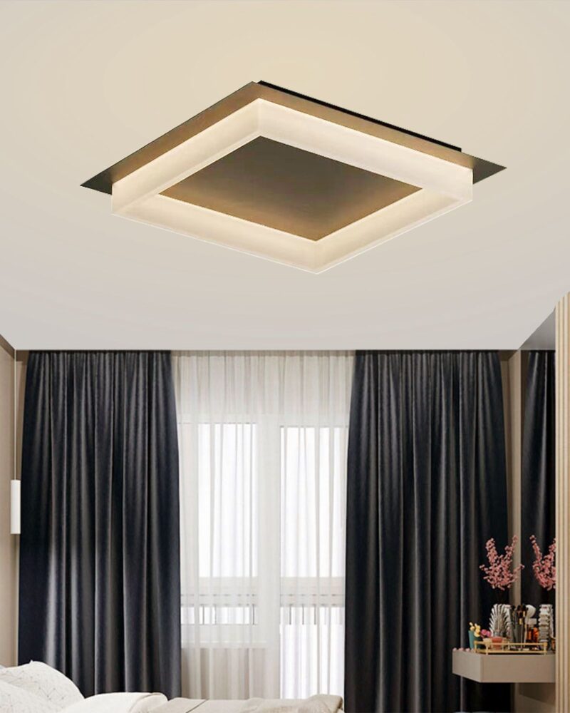 Lustră LED cu Telecomandă CH9001-350F BK