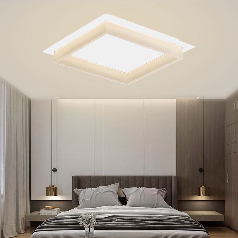 produs-1788829211233 Lustră LED cu Telecomandă, 42W, 350×350mm, Albă