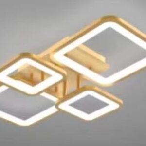 produs-1790216696086 Lustră LED cu Telecomandă, Gold – D131/4GD