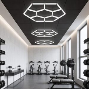 produs-1790217297872 Lustră LED Hexagonală 90W