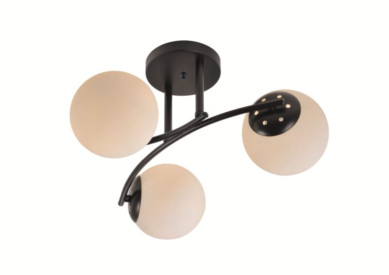 produs-1790217634086 Lustră plafon 3 globuri albe E27 neagră