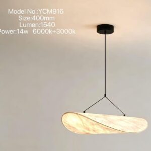 produs-1790576778810 Lustră LED Suspendată YCM916 – Design Marmură 400mm