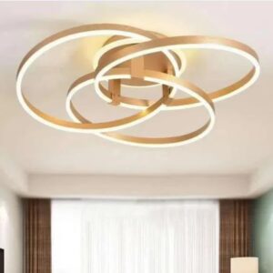 produs-1791440031483 Lustră LED cu Telecomandă Gold – C823-3 GD
