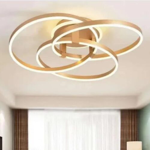 produs-1791440031483 Lustră LED cu Telecomandă Gold – C823-3 GD