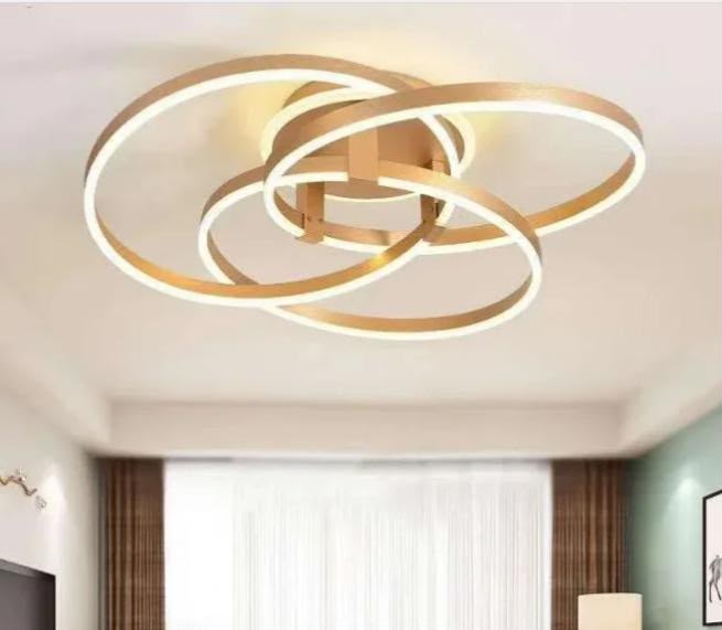 produs-1791440031483 Lustră LED cu Telecomandă Gold – C823-3 GD